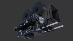 Movie Camera Vintage Detailed 3D model