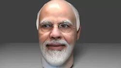 narendra modi head 3d model Low-poly 3D model