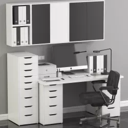 Office Workplace 3D model