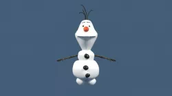 Olaf from frozen  3D model