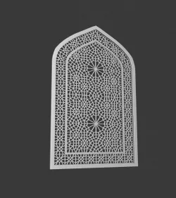 ornament windows 3D model
