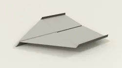 Paper Plane - Glider 3D model