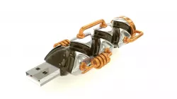 Pendrive stempunk 3D model