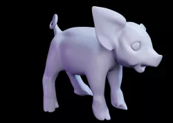 Pig Model 3D model