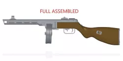 PPSh-41 3D model