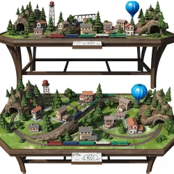 Railroad Model 3D model