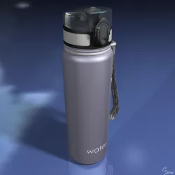 Reusable Plastic Water Bottle 3D model