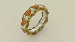 Ring stempunk 3D model