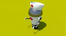 Robo nurse 3D model