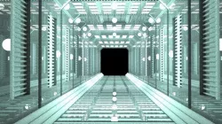 SCI-FI HALLWAY 3D model