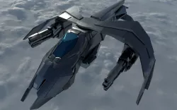 SCI FI WAR FIGHTER   Low-poly 3D model