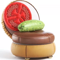 Seletti Burger Chair 3D model
