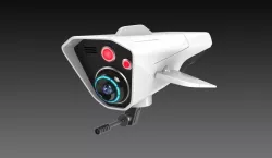 SF FUTURISTIC DRONE Low-poly 3D model