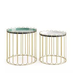 side table CHA CHA CHA Kare Design 2 set 3D model