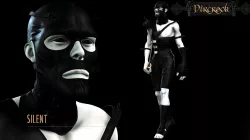 Silent Low-poly 3D model