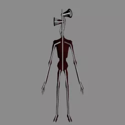 Siren Head Low-poly 3D model