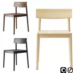 Smart Chair by Andreu World 3D model