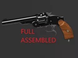 Smith and Wesson Schofield No3 3D model