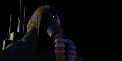 SMOKE MASKED MAN 3D model