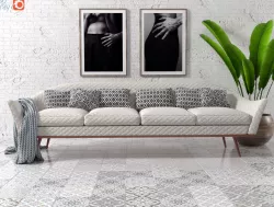 Sofa by Ico Parisi 3D model