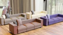 Sofa sets 3D model
