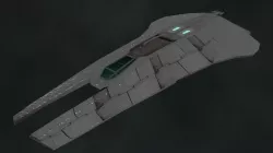 Space Ship Cruiser 3D model