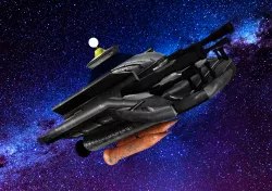 Spacecraft 3D model