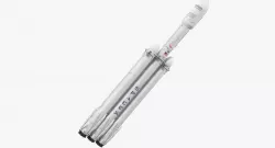 SpaceX Falcon Heavy Rocket 3D model