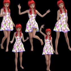 T7-LADY 3D model