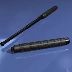 Telescoping Baton 3D model