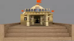 Temple 3d model lowpoly  fbx obj mb ma game ready texture Low-poly 3D model