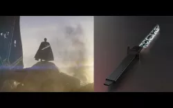 The Mandalorian - Darksaber  3D model
