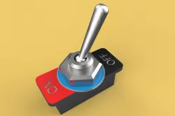 TOGGLE SWITCH 3D model