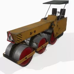 truck DU-49 Low-poly 3D model