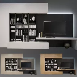 TV wall 3D model