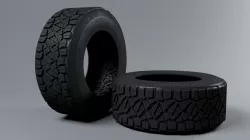 Tyre- Nitto Ridge Grappler- 3D Model 3D model
