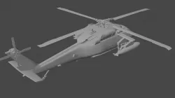 UH-60 Black Hawk 3D model