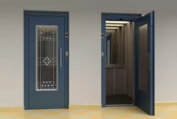 Vintage european elevator - Deco style 3D model