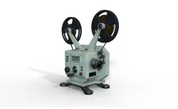 Vintage Projector Camera 3D model