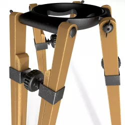 Vintage tripod for cinema camera 3D model