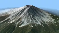 Volcano Mountains - Mount Fuji 3D model
