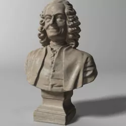 Voltaire Bust 3D model