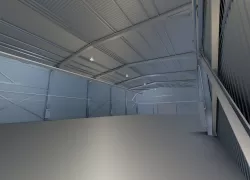 Warehouse hall 3D model