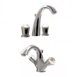 Wash Basin Mixer Nicolazzi Series Cristallo 3D model