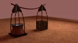 wheelbarrow Low-poly 3D model