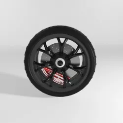 Wheels 3D model