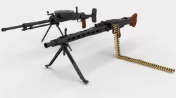 WW2 Machine Gun Pack 3D model