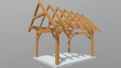 12x16 Timber Frame