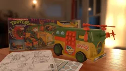 1998 TMNT Party Wagon Toy