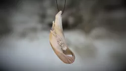 19th Century Whale Tooth Ornament -UCAC4
